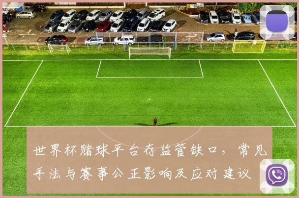 世界杯赌球平台存监管缺口，常见手法与赛事公正影响及应对建议